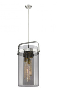 Pilaster - 4 Light - 12 inch - Satin Nickel - Pendant (3442|413-4SL-SN-G413-4S-12SM)