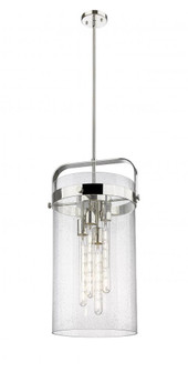 Pilaster - 4 Light - 12 inch - Polished Nickel - Pendant (3442|413-4SL-PN-G413-4S-12SDY)