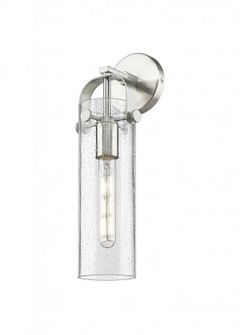 Pilaster - 1 Light - 4 inch Glass - Satin Nickel - Sconce (3442|413-1W-SN-G413-1W-4SDY)