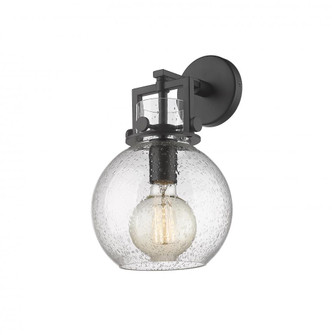 Newton Sphere - 1 Light - 8 inch - Matte Black - Sconce (3442|411-1W-BK-G410-8SDY)