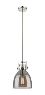 Newton Bell - 1 Light - 8 inch - Polished Nickel - Mini Pendant (3442|411-1SS-PN-G412-8SM)