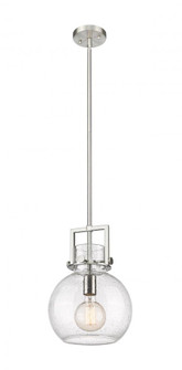 Newton Sphere - 1 Light - 10 inch - Satin Nickel - Mini Pendant (3442|411-1SM-SN-G410-10SDY)