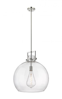 Newton Sphere - 1 Light - 18 inch - Polished Nickel - Pendant (3442|411-1SL-PN-G410-18CL)