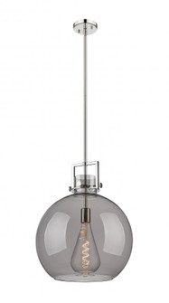 Newton Sphere - 1 Light - 16 inch - Polished Nickel - Pendant (3442|411-1SL-PN-G410-16SM)