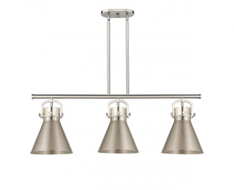 Newton Cone - 3 Light - 42 inch - Satin Nickel - Island Light (3442|410-3I-SN-M411-10SN)
