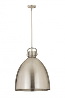 Newton Sphere - 1 Light - 18 inch - Satin Nickel - Multi Pendant (3442|410-1SL-SN-M412-18SN)