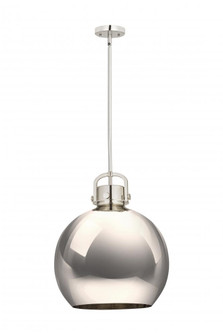 Newton Sphere - 1 Light - 16 inch - Polished Nickel - Pendant (3442|410-1SL-PN-M410-16PN)