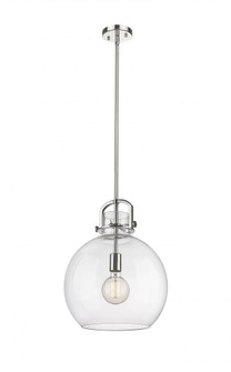 Newton Sphere - 1 Light - 14 inch - Polished Nickel - Pendant (3442|410-1SL-PN-G410-14CL)
