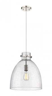 Newton Bell - 1 Light - 14 inch - Polished Nickel - Cord hung - Pendant (3442|410-1PL-PN-G412-14SDY)