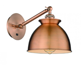 Adirondack - 1 Light - 8 inch - Antique Copper - Sconce (3442|317-1W-AC-M14-AC)