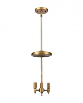 Lake Placid - 3 Light - 16 inch - Brushed Brass - Pendant (3442|221-3S-BB)