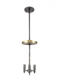 Lake Placid - 3 Light - 16 inch - Black Antique Brass - Pendant (3442|221-3S-BAB)