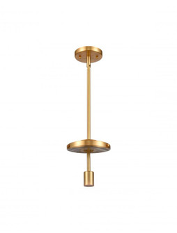 Lake Placid - 1 Light - 7 inch - Satin Gold - Pendant (3442|221-1S-SG)