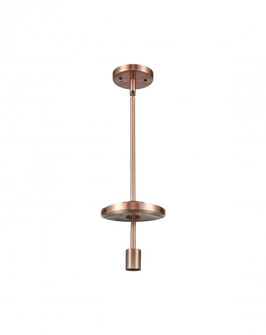 Lake Placid - 1 Light - 7 inch - Antique Copper - Pendant (3442|221-1S-AC)