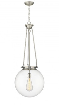 Beacon - 1 Light - 16 inch - Satin Nickel - Chain Hung - Pendant (3442|221-1P-SN-G202-16)