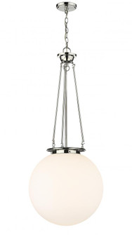 Beacon - 1 Light - 18 inch - Polished Nickel - Chain Hung - Pendant (3442|221-1P-PN-G201-18)
