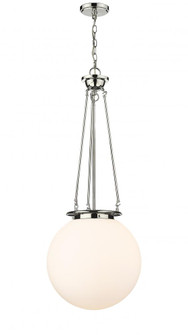 Beacon - 1 Light - 16 inch - Polished Nickel - Chain Hung - Pendant (3442|221-1P-PN-G201-16)