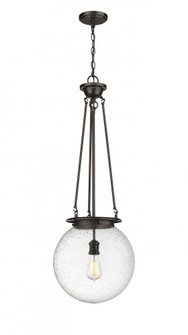 Beacon - 1 Light - 14 inch - Oil Rubbed Bronze - Chain Hung - Pendant (3442|221-1P-OB-G204-14)