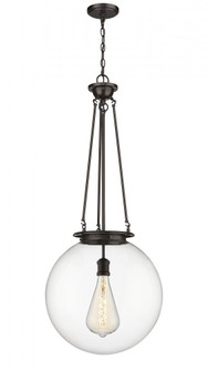 Beacon - 1 Light - 18 inch - Oil Rubbed Bronze - Chain Hung - Pendant (3442|221-1P-OB-G202-18)