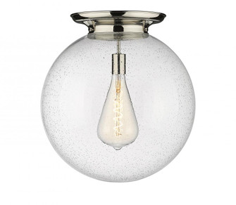 Beacon - 1 Light - 18 inch - Polished Nickel - Flush Mount (3442|221-1F-PN-G204-18)