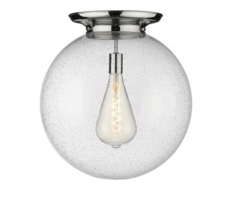Beacon - 1 Light - 18 inch - Polished Chrome - Flush Mount (3442|221-1F-PC-G204-18)