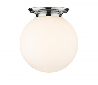 Beacon - 1 Light - 16 inch - Polished Chrome - Flush Mount (3442|221-1F-PC-G201-16)