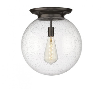 Beacon - 1 Light - 16 inch - Oil Rubbed Bronze - Flush Mount (3442|221-1F-OB-G204-16)