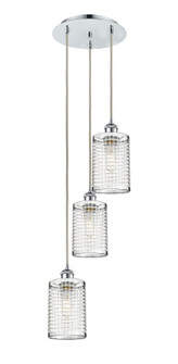 Nestbrook - 3 Light - 11 inch - Polished Chrome - Cord hung - Multi Pendant (3442|113B-3P-PC-M18-PC)