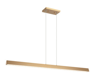Isosceles Aged Gold Brass Chandelier (3605|C64945AG)