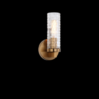 Weaver Aged Gold Brass Wall Sconce (3605|W32101AG)