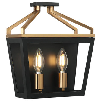Mavonshire Wall Sconce (3605|W67012BKAG)