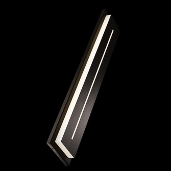 Midnight Outdoor Wall Sconce Light (3612|WS-W66236-30-BK)