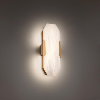 TOULOUSE 18IN ALABASTER SCONCE 3000K (3612|WS-98318-AB)
