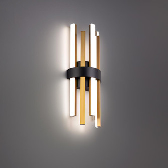 HARMONIX 20IN SCONCE 3000K (3612|WS-87920-BK/AB)