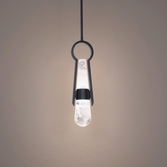 Ezra Mini Pendant Light (3612|PD-96318-BK)