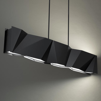 INTRASECTION 56IN LINEAR PENDANT 3000K (3612|PD-68356-BK)