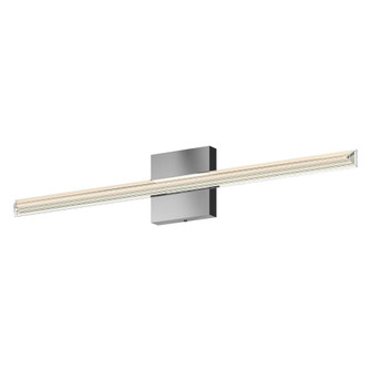 Saphir 34-in Chrome Damp-Rated Dimmable LED Vanity Light (461|VL27534-CH)
