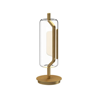Hilo 18-in Brushed Gold Dimmable LED Table Lamp (461|TL28518-BG)