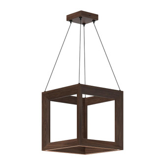 Morina 12-in Walnut Dimmable LED Pendant (461|PD32901-WT)