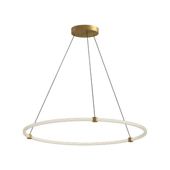 Bruni 40-in Brushed Gold LED Pendant (461|PD24748-BG)