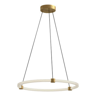 Bruni 24-in Brushed Gold LED Pendant (461|PD24724-BG)