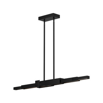 Enzo 48-in Black Dimmable LED Linear Pendant (461|LP29548-BK)