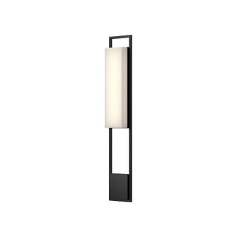 Aspen 33-in Black LED Exterior Wall Sconce (461|EW72533-BK)