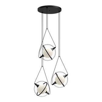 Aries 28-in Black LED Chandeliers (461|CH76728-BK)