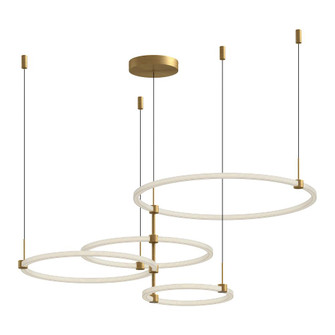 Bruni 55-in Brushed Gold LED Chandeliers (461|CH24755-BG)