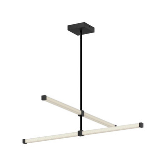 Blade 32-in Black LED Chandeliers (461|CH23532-BK)