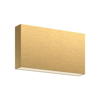 Mica 10-in Brushed Gold LED Wall Sconce (461|AT67010-BG)