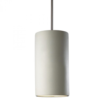 Large Cylinder Pendant (254|CER-9625-BIS-NCKL-RIGID)