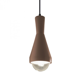 Erlen 1-Light Pendant (254|CER-6520-CLAY-MBLK-BKCD)