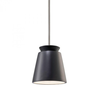 Small Trapezoid LED Pendant (254|CER-6425-CRB-CROM-RIGID-LED1-700)